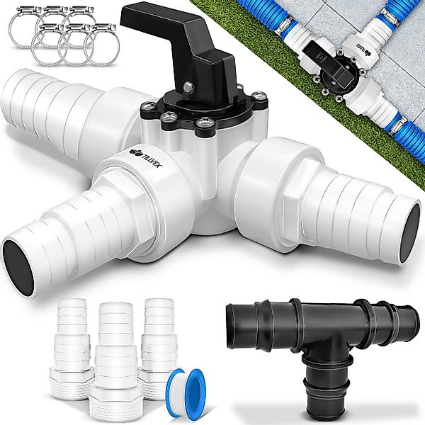 tillvex Sandfilteranlage tillvex® Bypass Set Pool günstig online kaufen