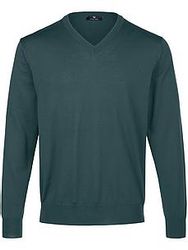 V-Pullover Peter Hahn türkis günstig online kaufen