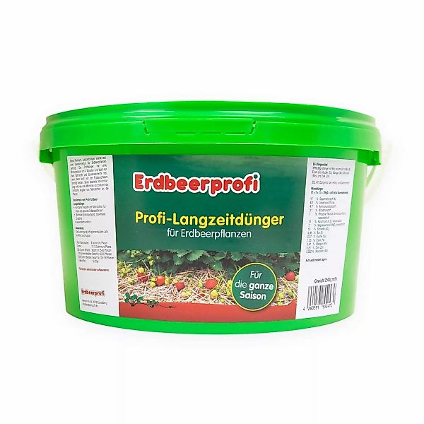 Erdbeerprofi Langzeitdünger für Erdbeeren bis zu 4 Monate Wirkdauer 2500g günstig online kaufen