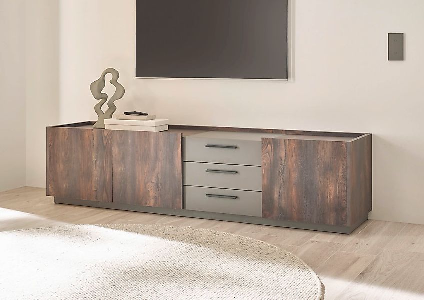 Home affaire Lowboard "LARGO" mit Soft-Close-Funktion, Breite ca. 200 cm günstig online kaufen