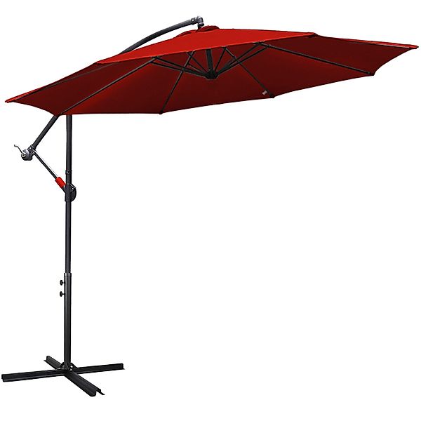 Clanmacy Sonnenschirm Sonnenschirm 300cm / 350cm günstig online kaufen