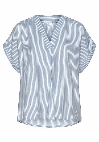 Vivance Kurzarmbluse mit Streifendesign, Damenbluse, casual günstig online kaufen