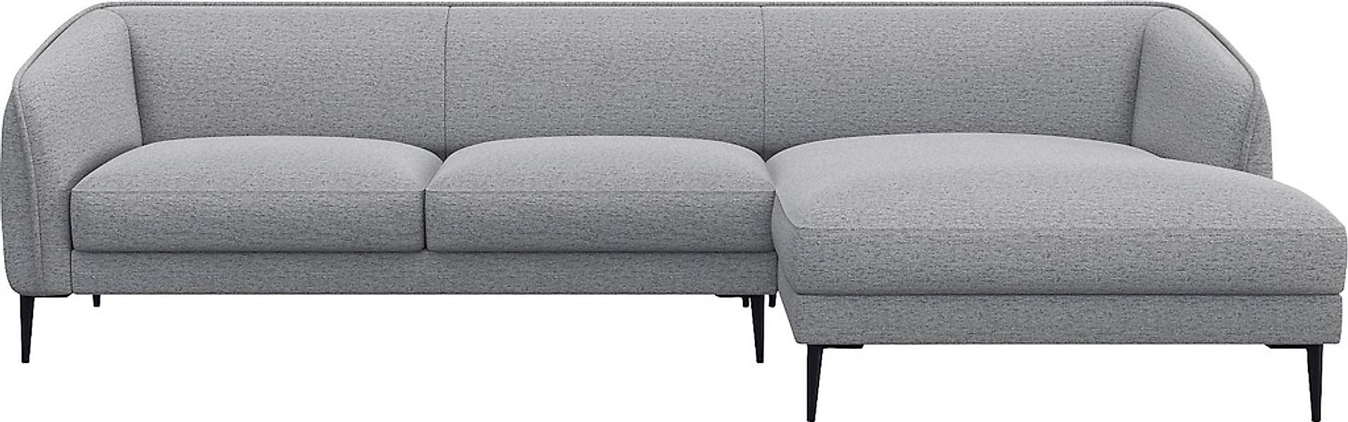 FLEXLUX Ecksofa "Belle Designsofa, L-Form, B/T 288/149 cm" Skandinavisches günstig online kaufen