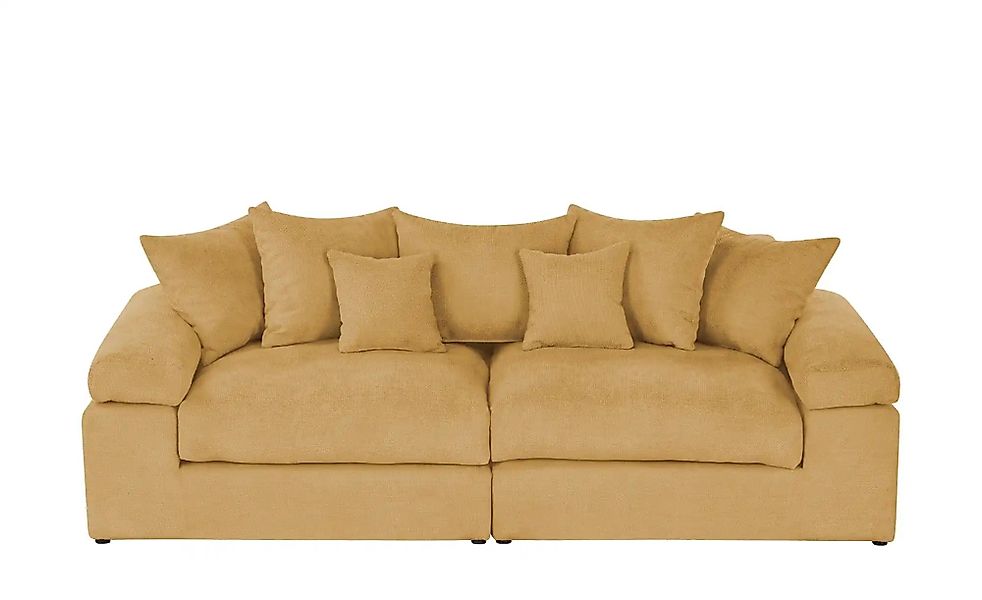 smart Big Sofa  Lionore ¦ gelb ¦ Maße (cm): B: 242 H: 86 T: 121.0 Polstermö günstig online kaufen