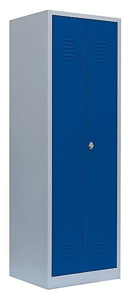 Steelboxx Mehrzweckschrank mit Garderobenteil Spind Kleiderspind 2-türig 18 günstig online kaufen