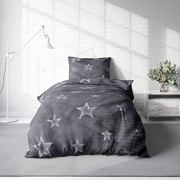 One Home Bettwäsche Galaxy, Mikrofaser, 2 günstig online kaufen