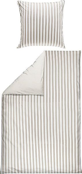 Erwin Müller Bettwäsche Wendebettwäsche, Baumwolle, Streifen günstig online kaufen