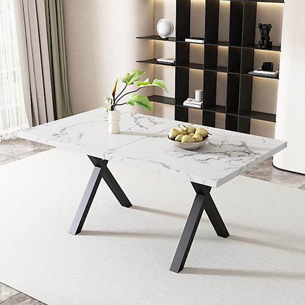 XDeer Esstisch Esstisch,Rechteckiger Esstisch, Couchtisch, moderner, günstig online kaufen