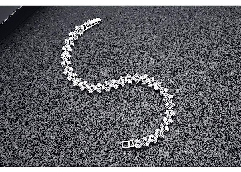 Kim Johanson Tennisarmband Sparkle (1-tlg), Funkelndes Armband mit Zirkonia günstig online kaufen