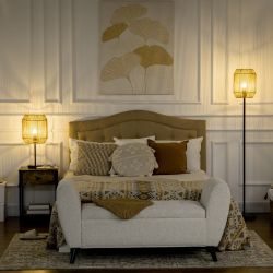 HOMCOM Stehlampe 2er-Stehlampenset mit 1 Tischleuchte, günstig online kaufen