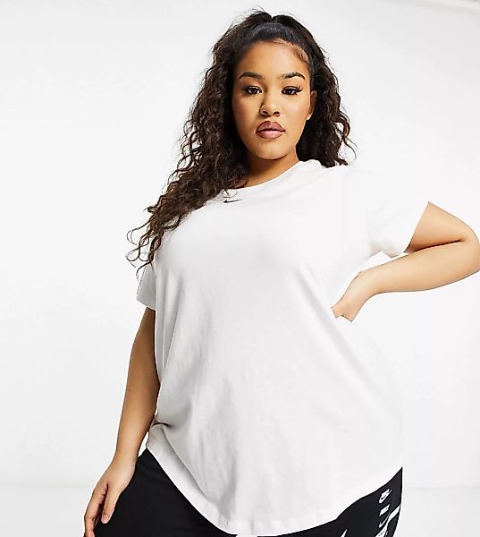 Nike – Move To Zero Plus – Basic-T-Shirt in Weiß günstig online kaufen