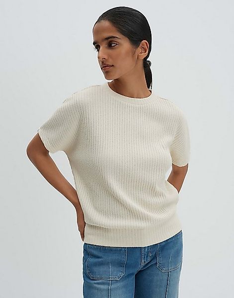 someday Sweatshirt Urosa Sweatshirt in Rippenstruktur aus Sweatware Lockere günstig online kaufen