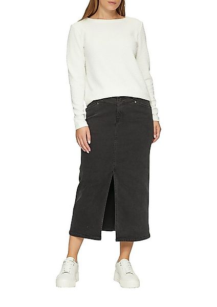 s.Oliver Longsweatshirt mit Crinkle Optik günstig online kaufen