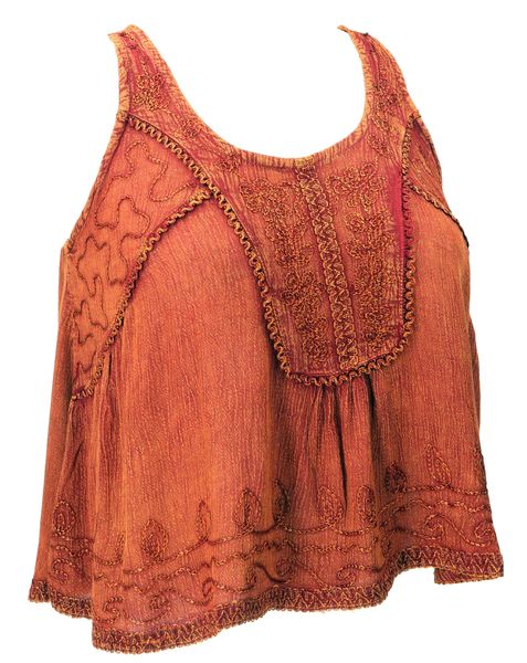 Guru-Shop T-Shirt Besticktes Top Boho chic, günstig online kaufen