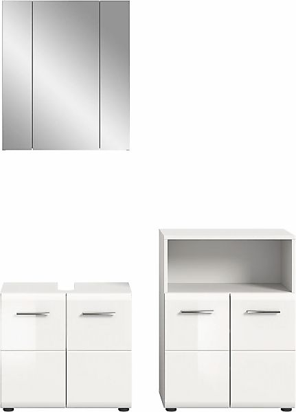 INOSIGN Badmöbel-Set "FLORENZ, TOPSELLER, 3-teilige Badkombination, hochwer günstig online kaufen