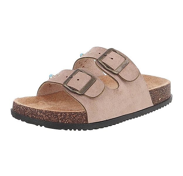 Ital-Design Bequeme Sandalen mit verstellbaren Riemen für Damen Pantolette günstig online kaufen