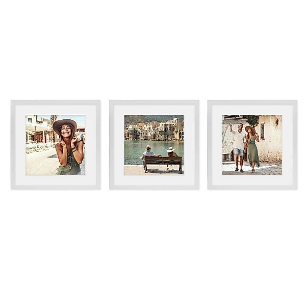 PHOTOLINI Bilderrahmen 3er Set 3D-Rahmen mit günstig online kaufen