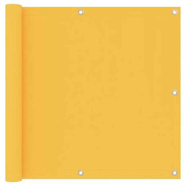 Balkon-sichtschutz Gelb 90x400 Cm Oxford-gewebe günstig online kaufen