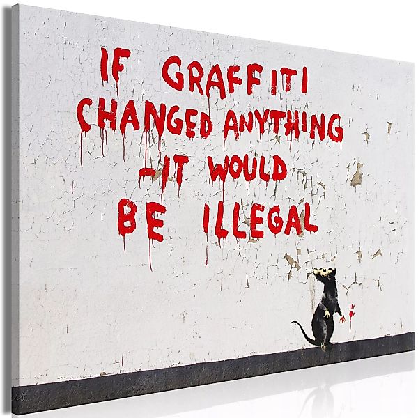 Wandbild - Quotes Graffiti (1 Part) Wide günstig online kaufen