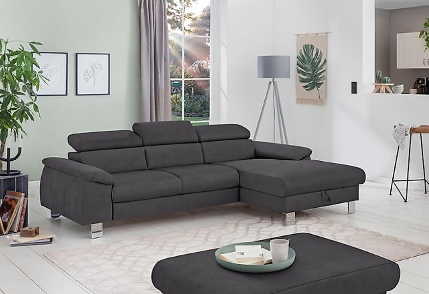COTTA Polstergarnitur »Komaris L-Form, B: 242 bzw. 100 cm (Set: Ecksofa & H günstig online kaufen