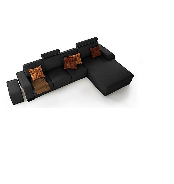 JVmoebel Ecksofa Ecksofa + USB,Polster Sofa Wohnlandschaft Sitz Eck Garnitu günstig online kaufen