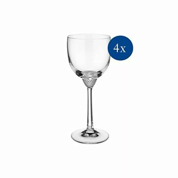 Villeroy & Boch OCTAVIE Weißweinglas 4er Set Weißweingläser transparent günstig online kaufen