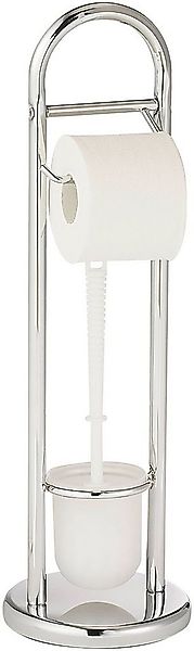 WENKO WC-Garnitur Siena, Stand WC-Garnitur, Toilettenpapierhalter, Rollenha günstig online kaufen