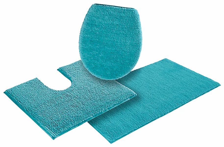 my home Badematte »Vanessa, Badvorleger, Badezimmer Teppich«, rutschhemmend günstig online kaufen