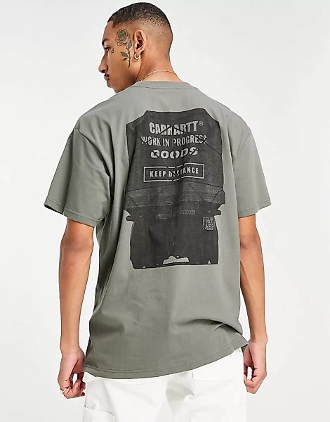 Carhartt WIP – Goods – T-Shirt in Grün günstig online kaufen