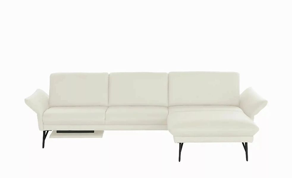 himolla Ecksofa Echtleder 1928 ¦ weiß ¦ Maße (cm): B: 296 H: 85 T: 175.0 Po günstig online kaufen