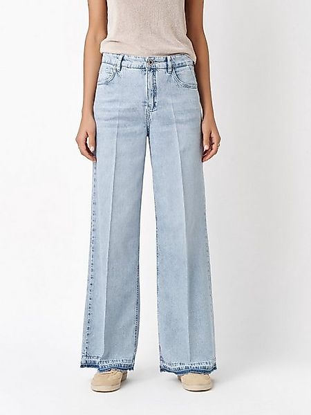 ROSNER Bootcut-Jeans Audrey1_086 mit offenen Säumen günstig online kaufen