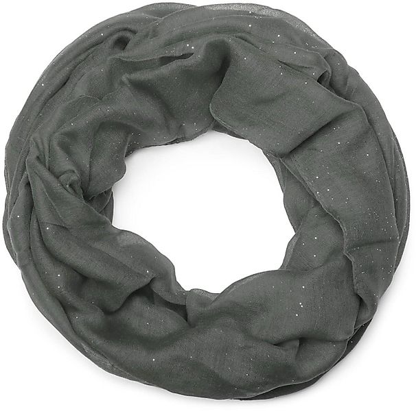 styleBREAKER Loop Loop mit Glitzer unifarben, (1-St) günstig online kaufen