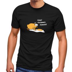 MoonWorks Print-Shirt Herren T-Shirt Spiegelei Spruch günstig online kaufen