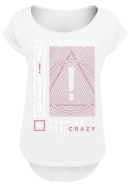 F4NT4STIC T-Shirt "Panic At The Disco Turn Up The Crazy" Premium Qualität günstig online kaufen