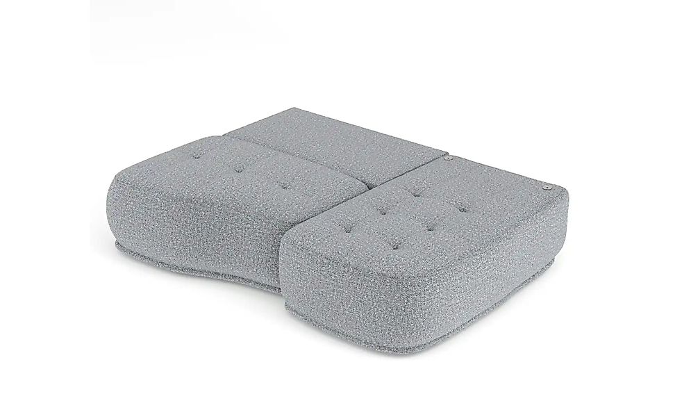 Ecksofa  Batu ¦ grau ¦ Maße (cm): B: 223 H: 100 Polstermöbel > Sofas > 3-Si günstig online kaufen