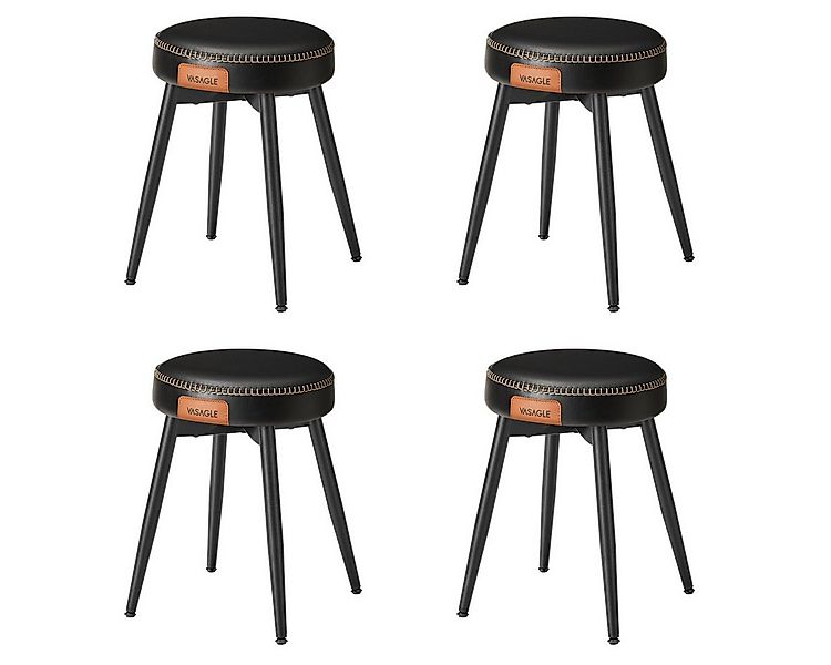 VASAGLE Sitzhocker (4 St), Esszimmerstuhl, EKHO Series, schminktisch stuhl, günstig online kaufen