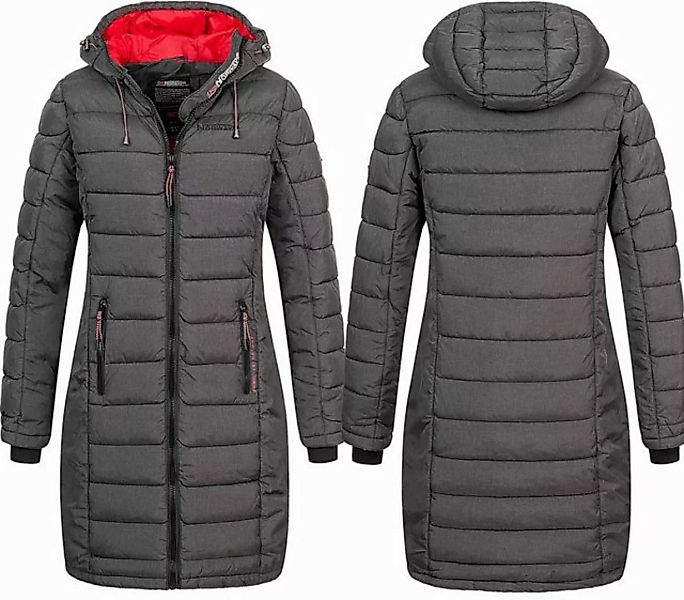 Geographical Norway Steppmantel Damen Winter Jacke Stepp Mantel Lange Stepp günstig online kaufen