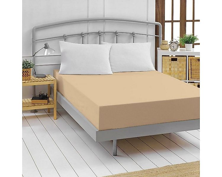 TRAUMSCHLAF Spannbettlaken Feinbiber Boxspring, Biber, Gummizug: Rundumgumm günstig online kaufen