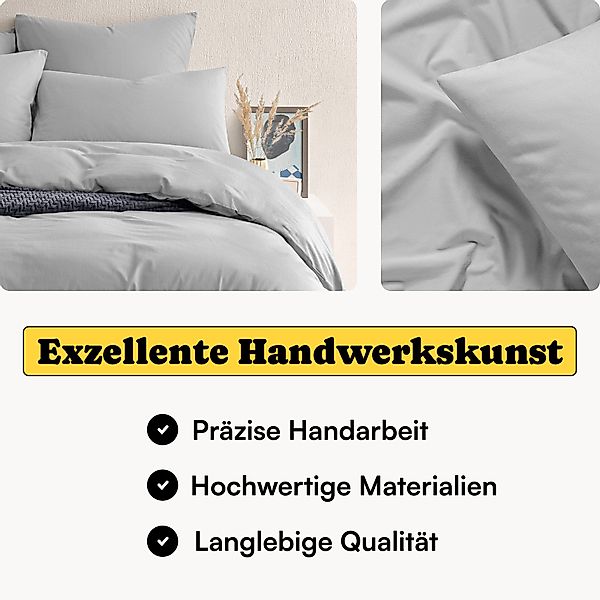 Seralino Kissenbezüge Perkal Kissenbezug (100% Baumwolle) günstig online kaufen