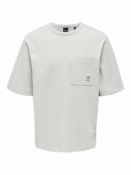 ONLY & SONS T-Shirt T-Shirt mit Brusttasche ONSLEE 5060 in Weiß günstig online kaufen