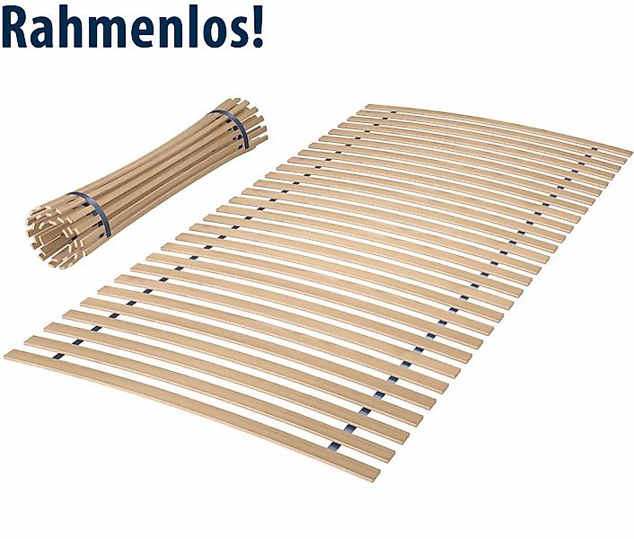 Jekatex Rollrost "Basic Comfort" belastbarer Lattenrost, in 90x200 cm und w günstig online kaufen
