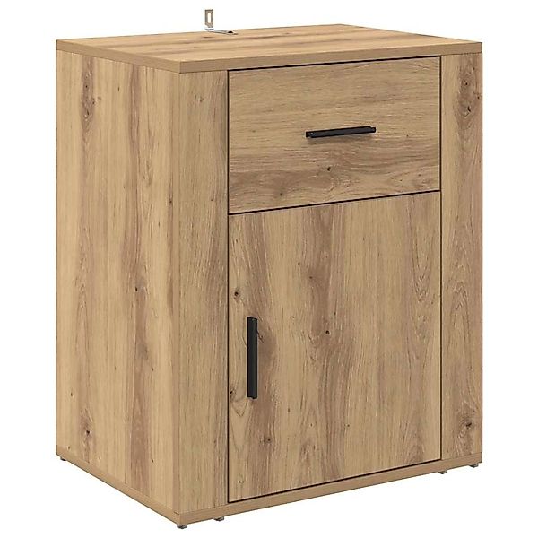 vidaXL Nachttisch Artisan-Eiche 50 x 36 x 60 cm Holzwerkstoff 881070 günstig online kaufen