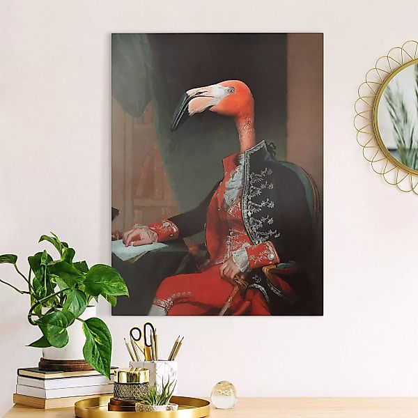 Leinwandbild Lord Flamingo günstig online kaufen