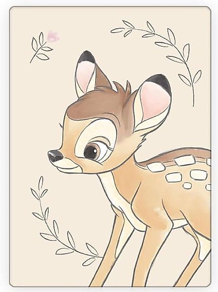 Kinderdecke Disney Bambi Fleecedecke Schmusedecke Kuscheldecke günstig online kaufen