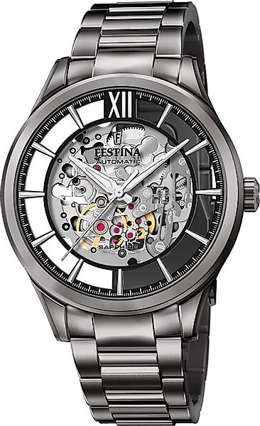 Festina Automatikuhr Automatik F20632/1, Armbanduhr, Herrenuhr, günstig online kaufen