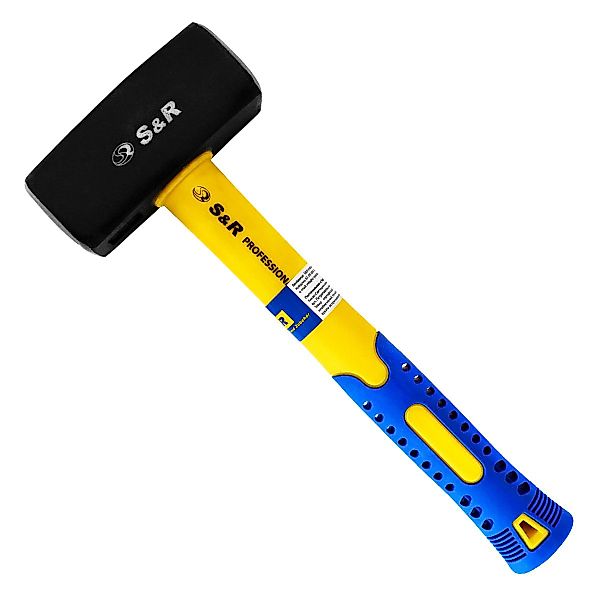 S&R Hammer Fäustel 2000 Gramm Kopfgewicht, günstig online kaufen