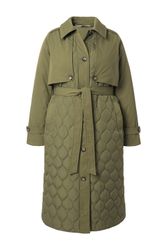 Studio Untold Wintermantel Trenchcoat Teil- Steppung günstig online kaufen