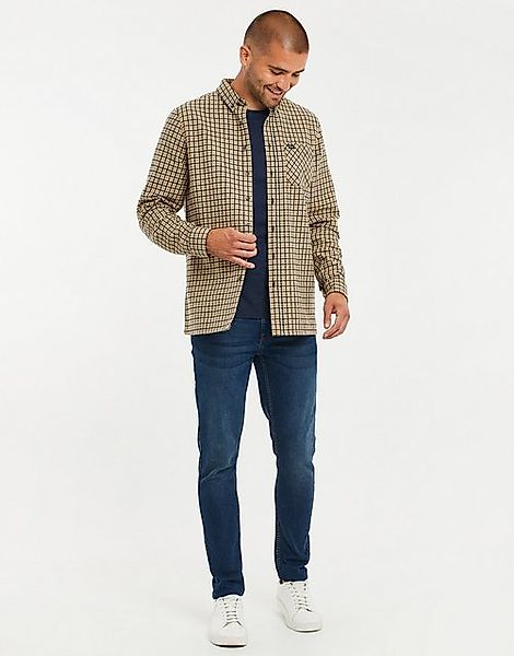 Threadbare Langarmhemd Franco (Amalfi) (1-tlg) mit tollem Karo-Muster günstig online kaufen
