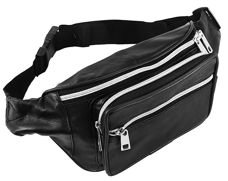 STEINMEISTER Bauchtasche Siham Unisex Gürteltasche Hüfttasche aus Echtleder günstig online kaufen