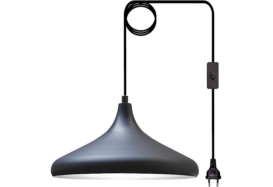 Bamyum Pendelleuchte Champion Pendelleuchte mit Stecker 35 cm, Metall mit 4 günstig online kaufen